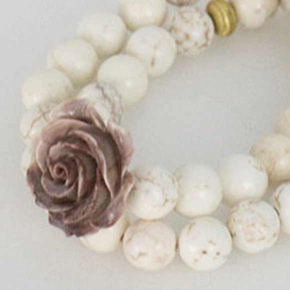 Bracelet Stretch Semi Precious - Picture 2 of 3